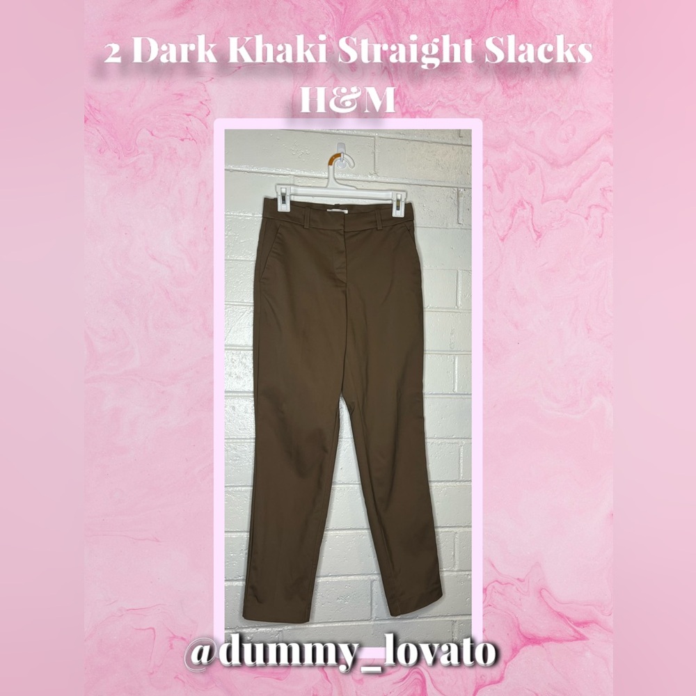H&M Women’s Dark Khaki Slacks